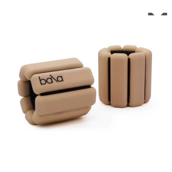 Free People Bala bands Sand Fitness Bangles 1 lb NWT - Picture 4 of 4